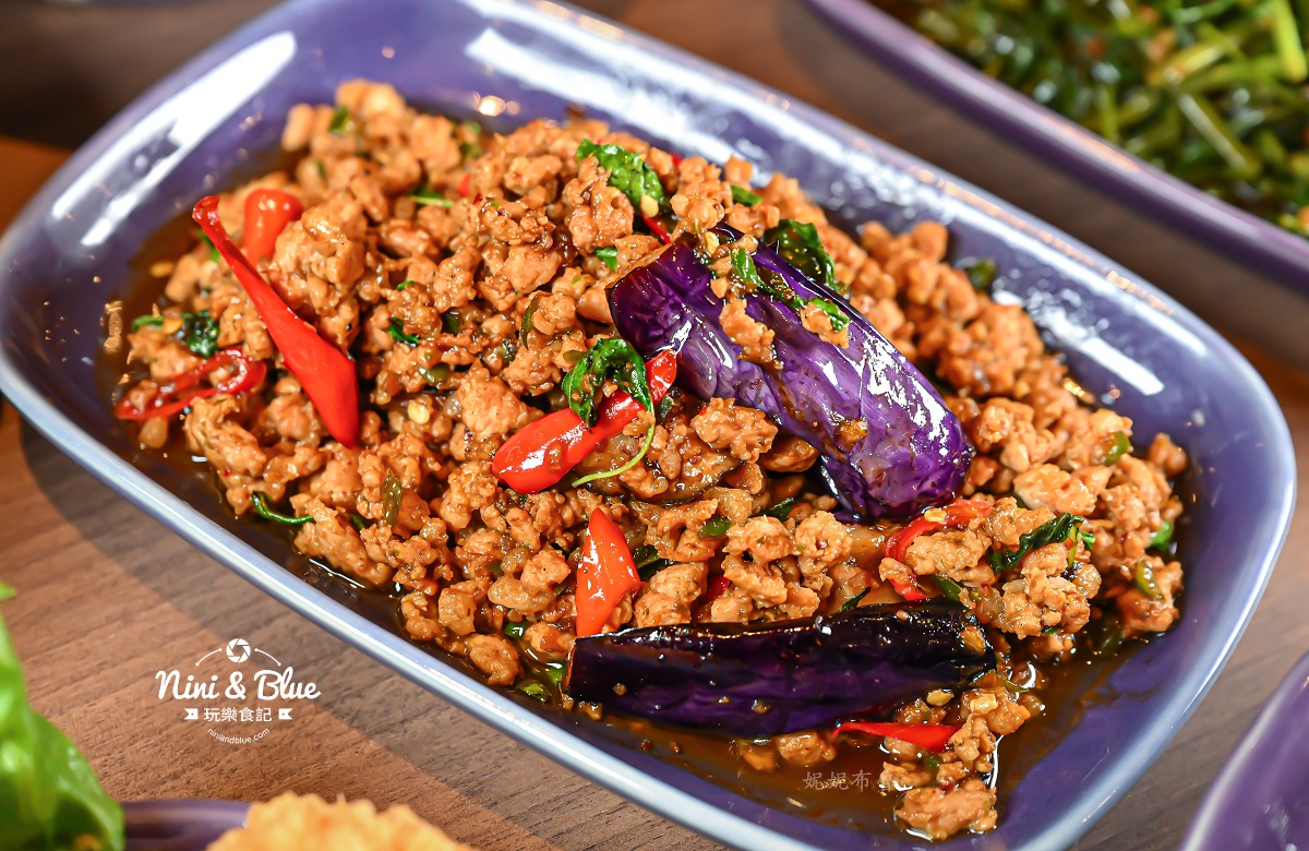 NARA Thai Cuisine 台中漢神 茄子 NARA Thai Cuisine 台中漢神 茄子