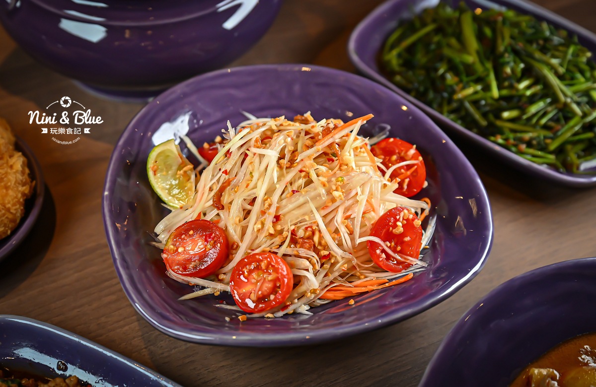NARA Thai Cuisine 台中漢神 木瓜沙拉 NARA Thai Cuisine 台中漢神 木瓜沙拉