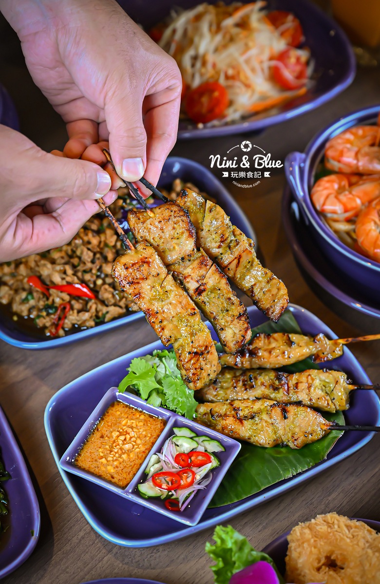 NARA Thai Cuisine 台中漢神 沙嗲串 NARA Thai Cuisine 台中漢神 沙嗲串