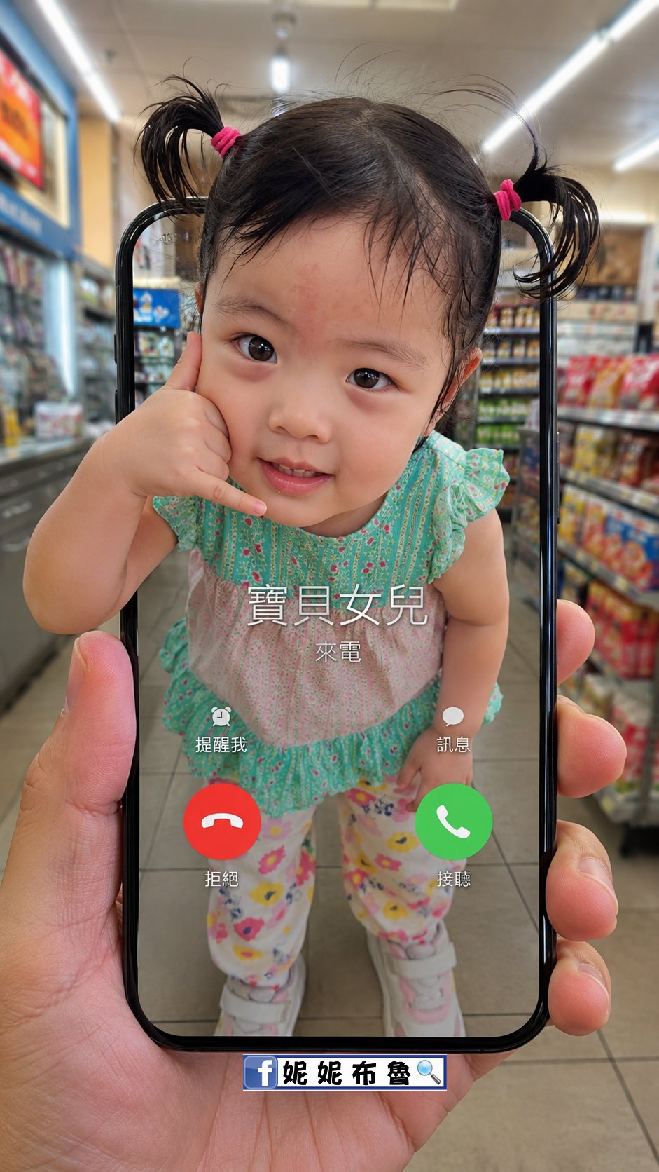 接電話