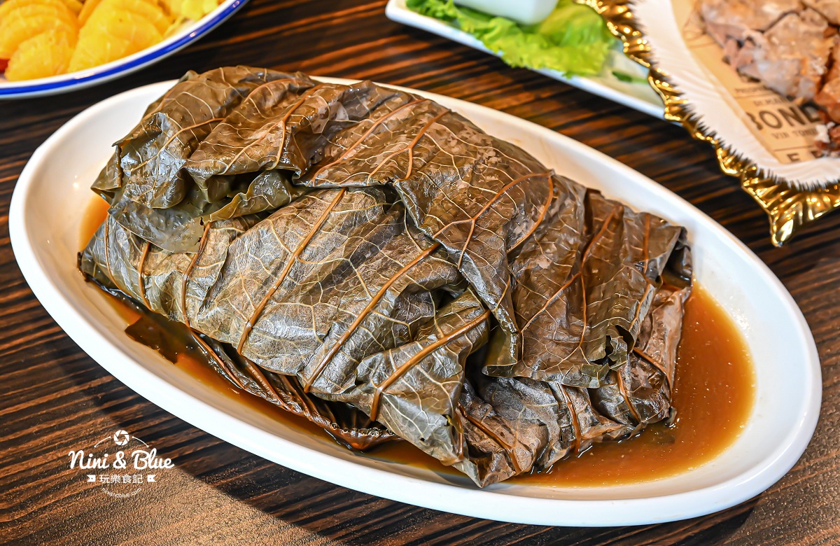 范頭家 圓桌合菜 台中 停車 荷葉包魚