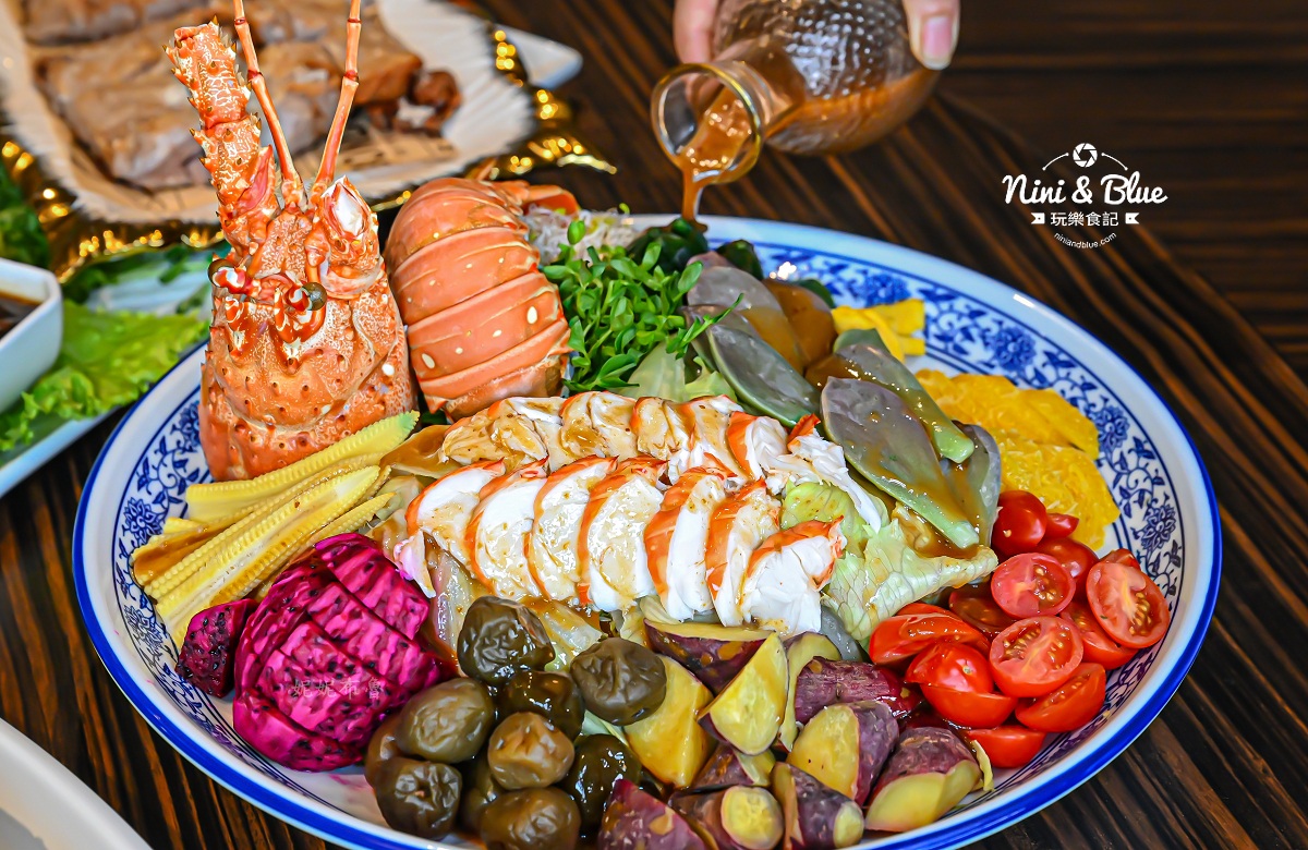 范頭家 圓桌合菜 台中 停車 龍蝦沙拉