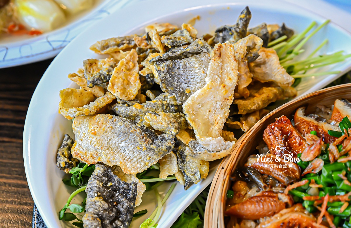 范頭家 圓桌合菜 台中 停車 金沙魚皮