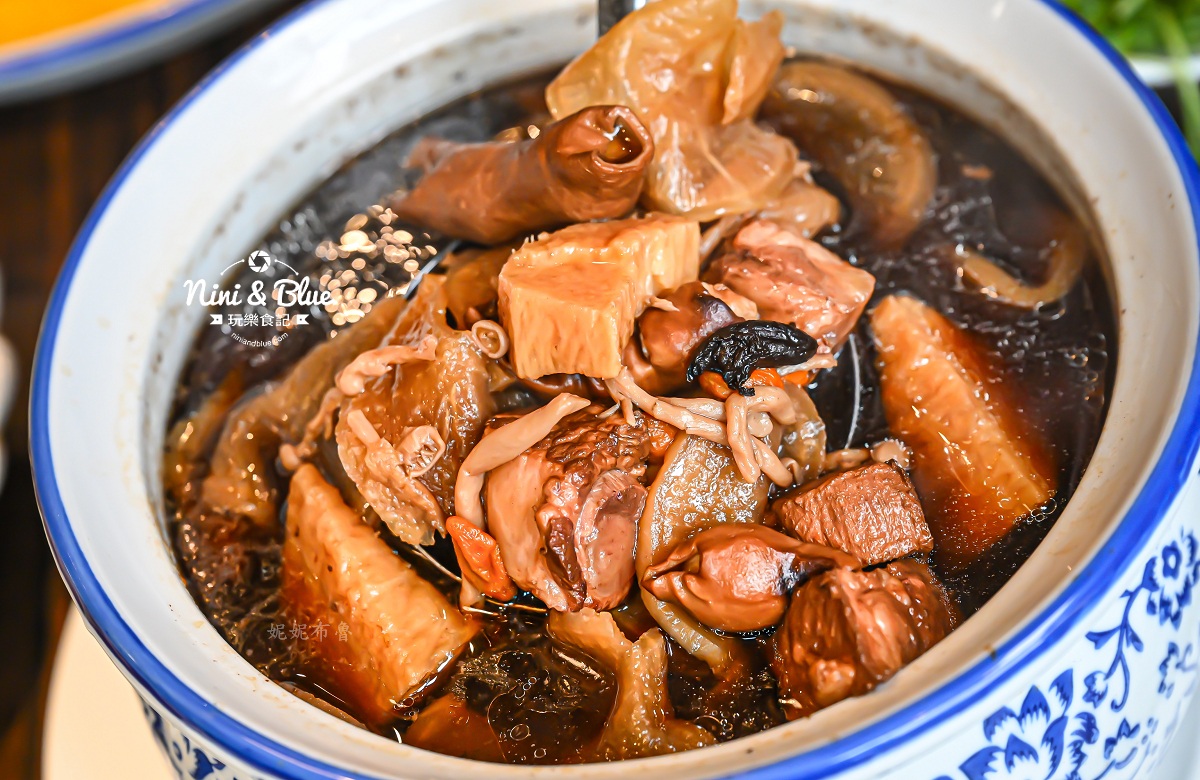 范頭家 圓桌合菜 台中 停車 養顏金鑽龍骨盅