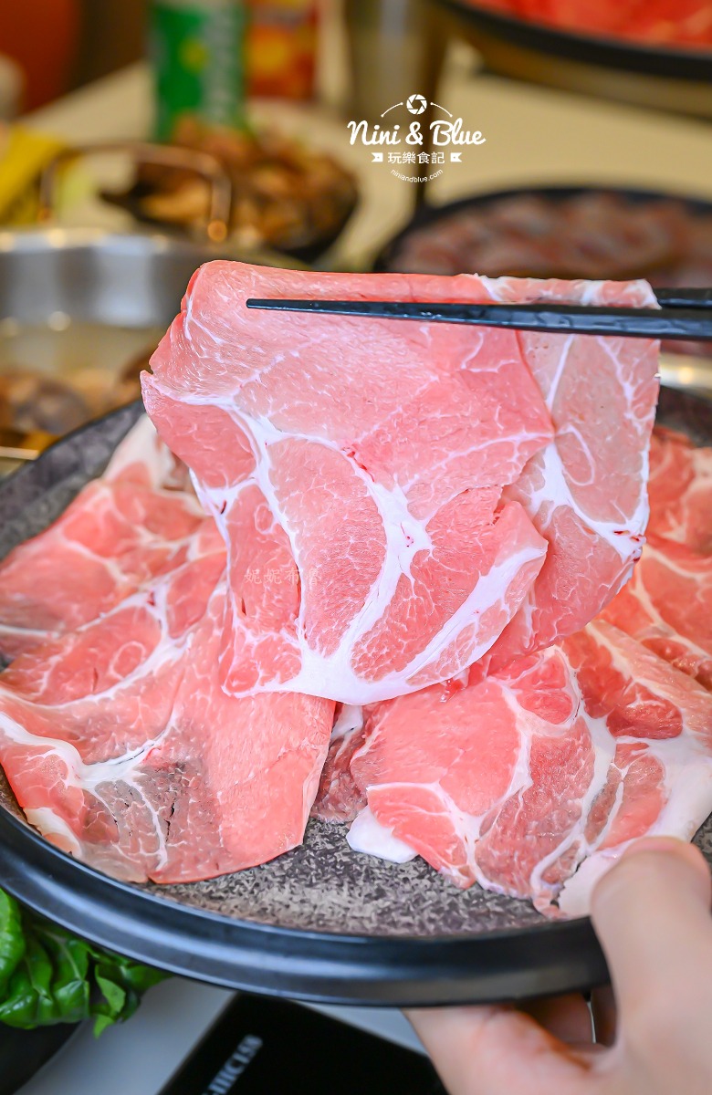 員林桔日鍋物菜單 蒸蛋湯火鍋 豬肉