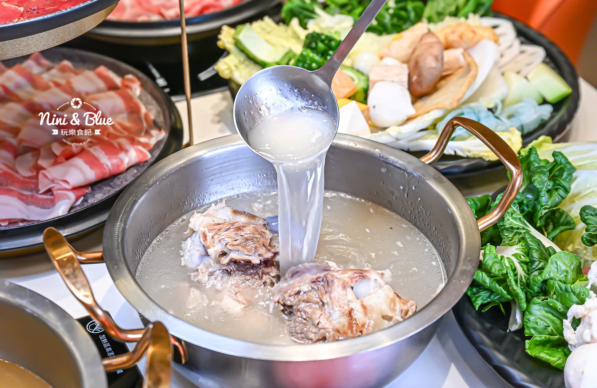 員林桔日鍋物菜單 蒸蛋湯火鍋 大骨湯頭