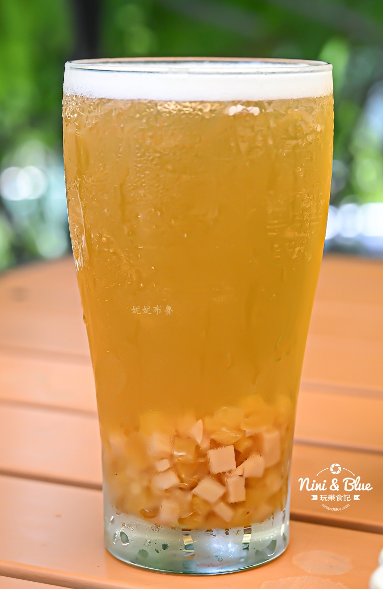 好喔貨櫃餐廳 竹筍鳳梨綠茶
