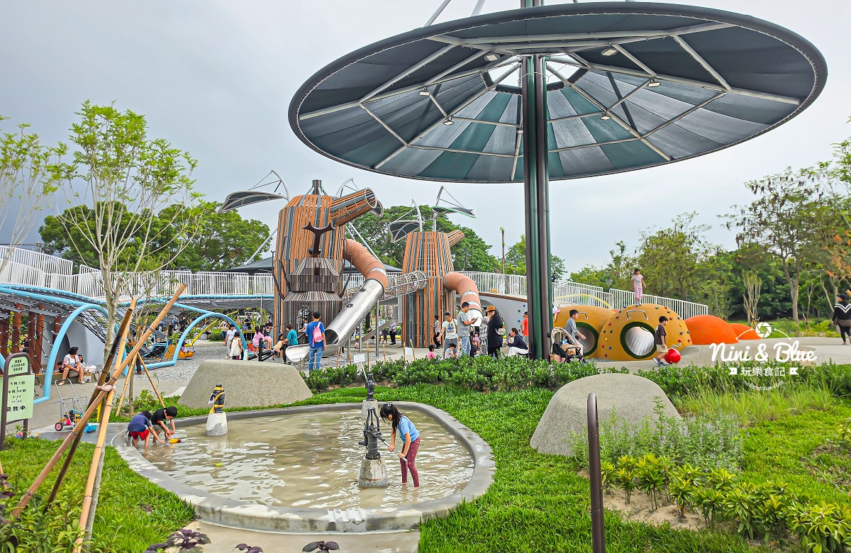 獨角仙生態公園 台中東勢親子玩水景點02