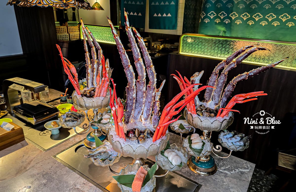 精誠壹山 台中高檔燒肉帝王蟹 海鮮塔