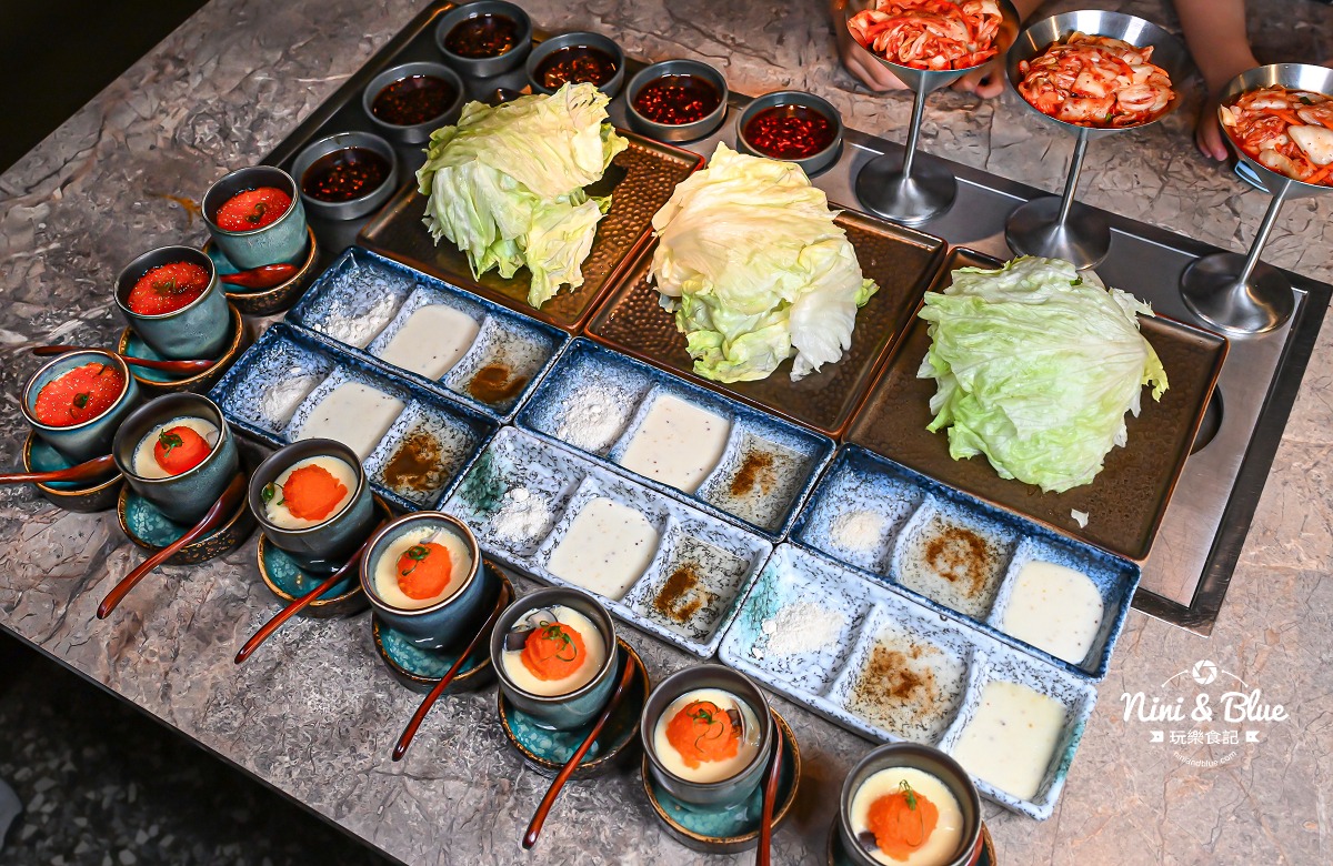 精誠壹山 台中高檔燒肉帝王蟹 醬料