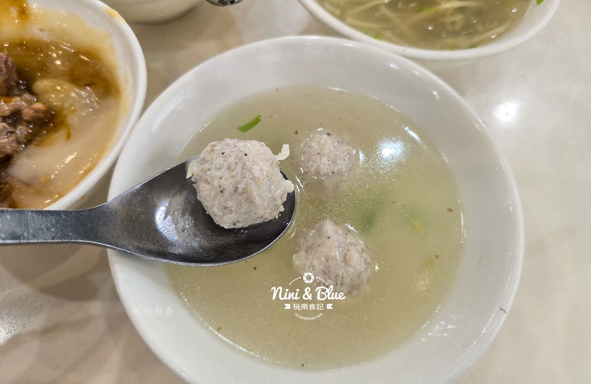 台中肉員台中米其林必比登推薦 魚丸湯