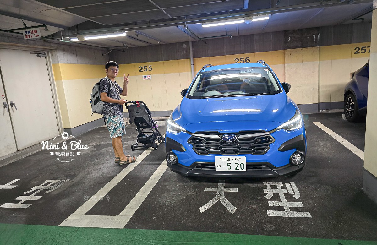 沖繩租車推薦 大型停車格