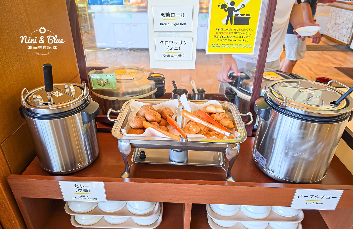 美麗海水族館 INOH吃到飽 麵包、湯