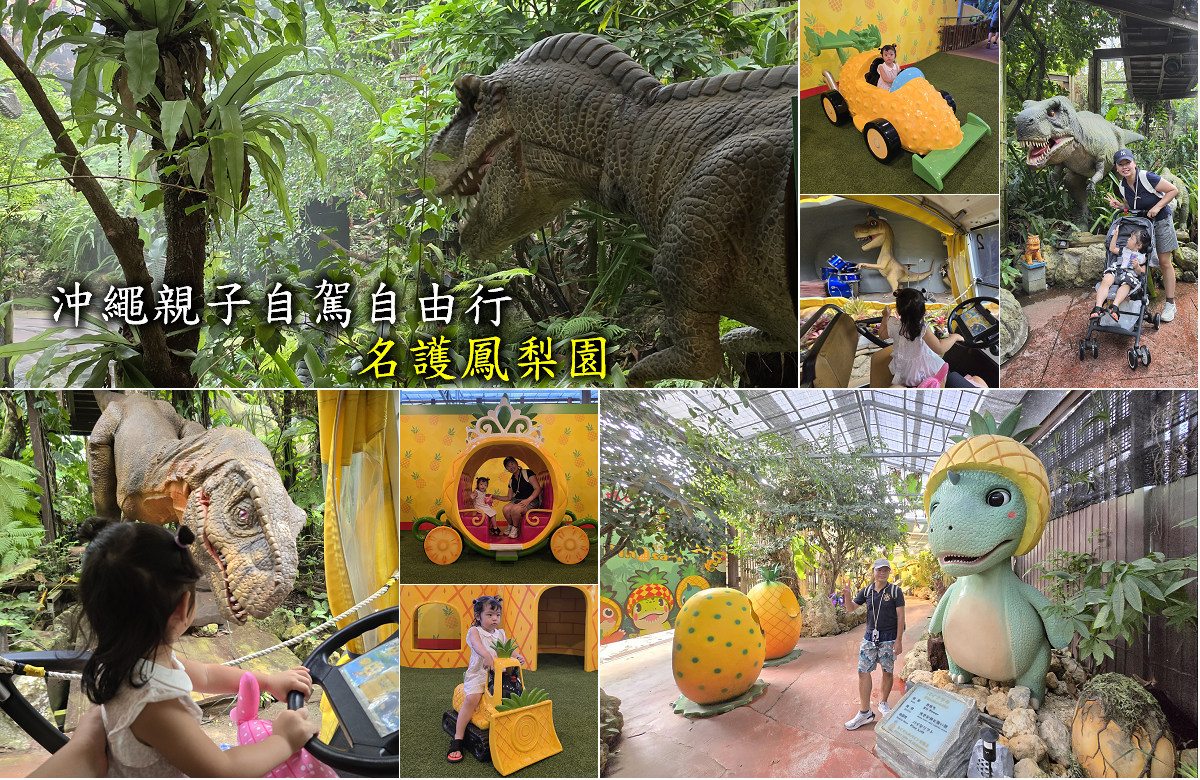 沖繩親子自駕自由行名護鳳梨園 沖繩親子自駕自由行名護鳳梨園