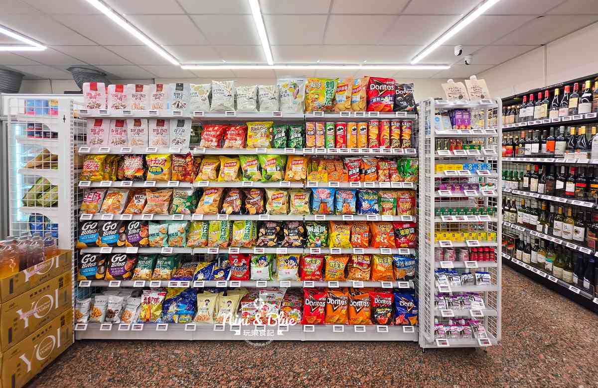 OK超商台中柳陽東店 商品架