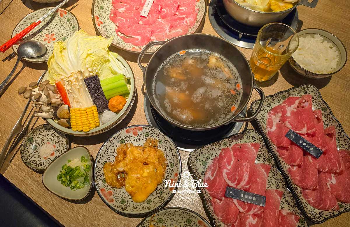 湯棧台中火鍋 餐點照
