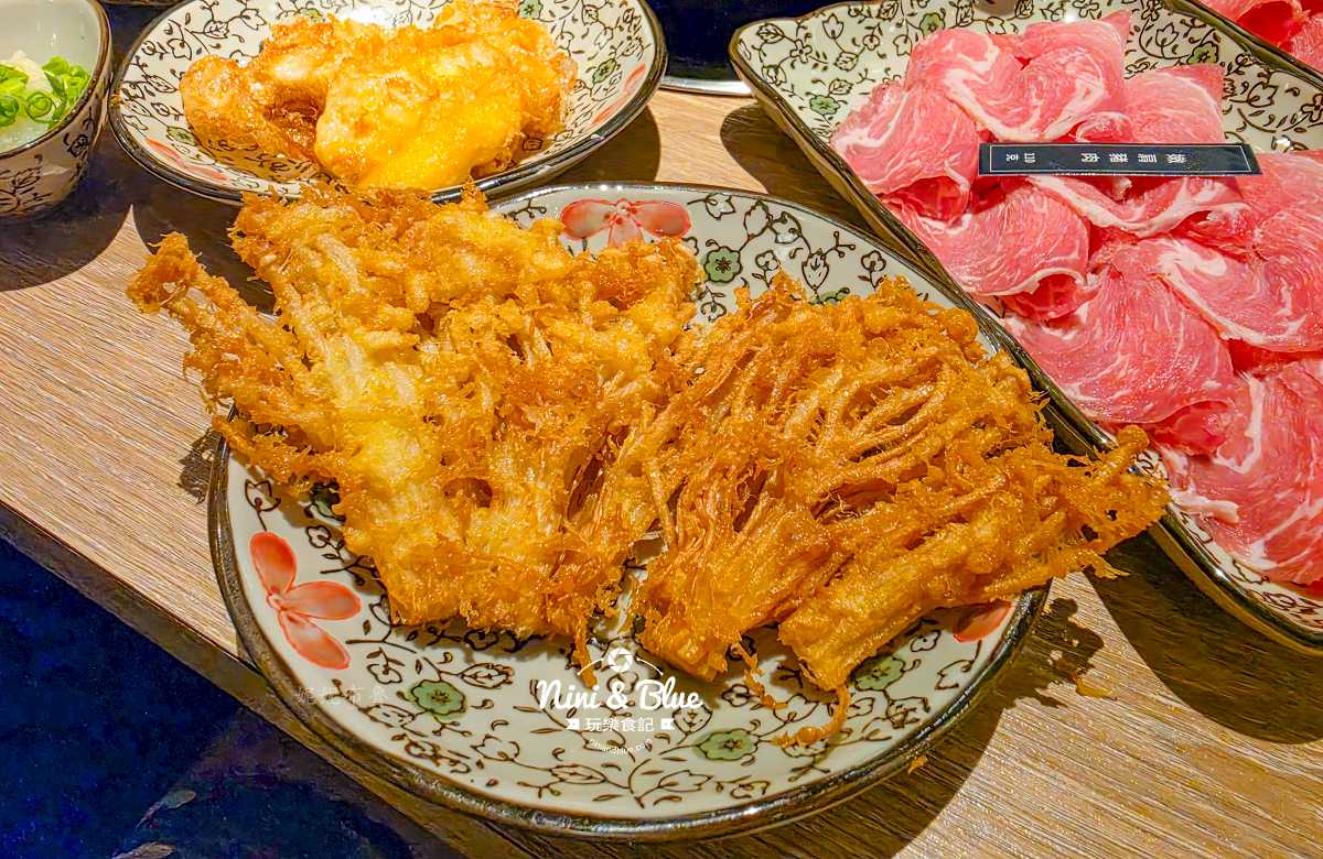 湯棧台中火鍋 炸金針菇