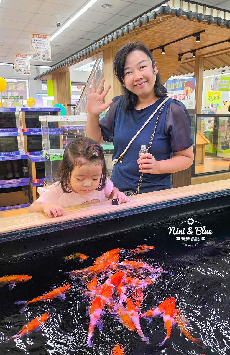 魚中魚金馬店親子景點 親子餵魚