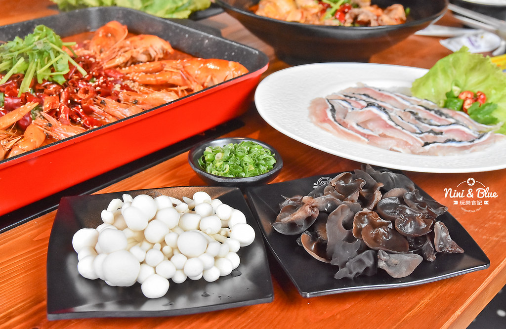 漁知香木桶魚 台中逢甲美食 麻辣烤魚 小龍蝦 水煮牛 四川烤魚31