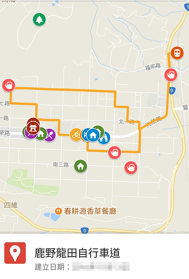 台東景點龍田自行車道A05