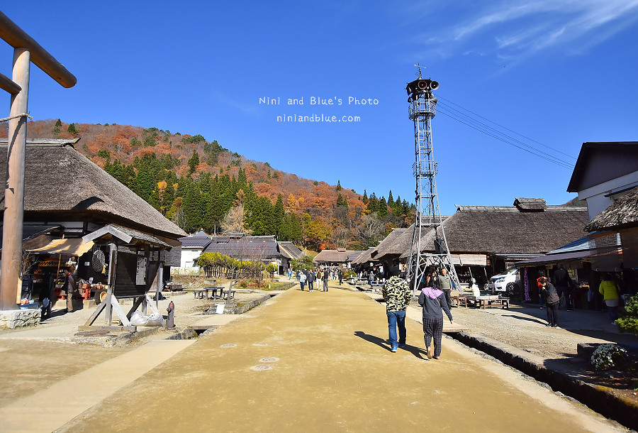 日本福島景點大內宿合掌村24
