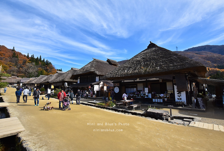 日本福島景點大內宿合掌村16
