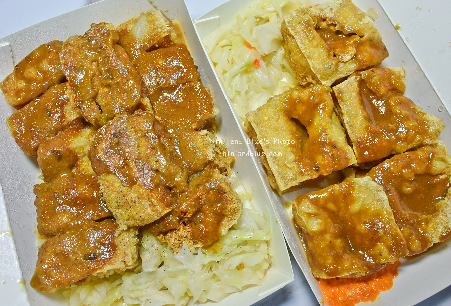 台中素食臭豆腐向上黃昏菜市場美食03