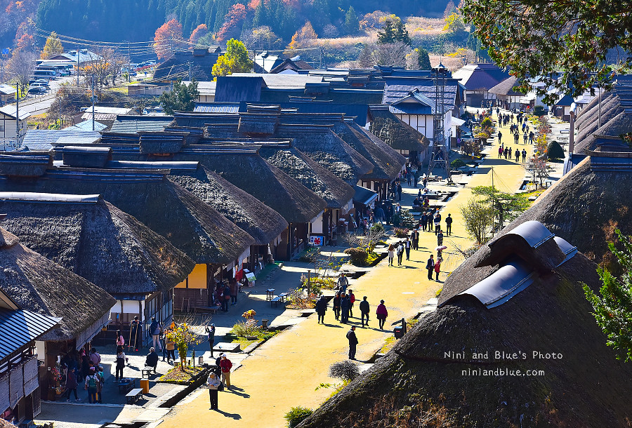 日本福島景點大內宿合掌村08
