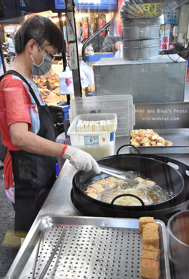 台中素食臭豆腐向上黃昏菜市場美食09