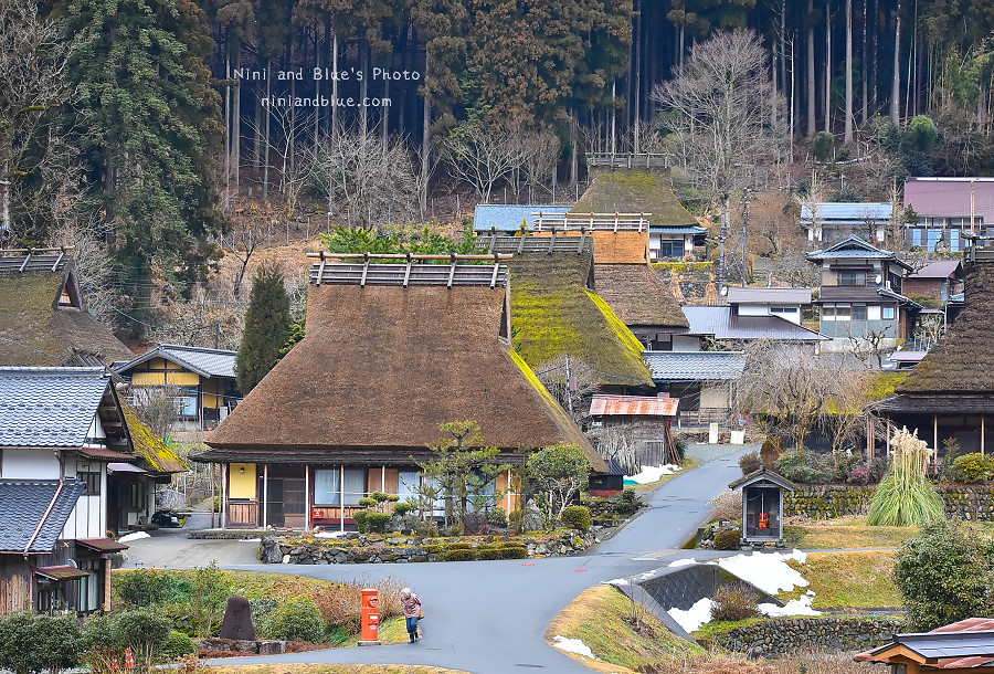 日本京都 美山 茅草屋 交通 巴士10