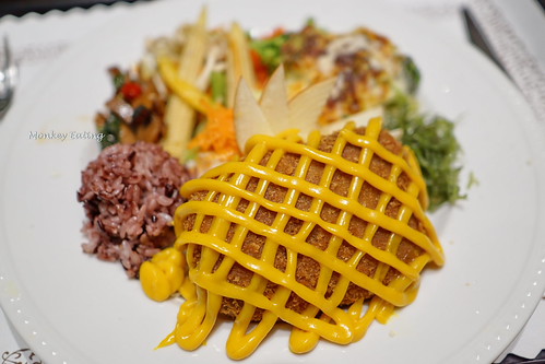【台中豐原】法悅蔬食廚房|溫馨居家蔬食小餐館,推薦好吃的咖哩飯跟起司焗烤~ @Nini and Blue 玩樂食記 DSC04747