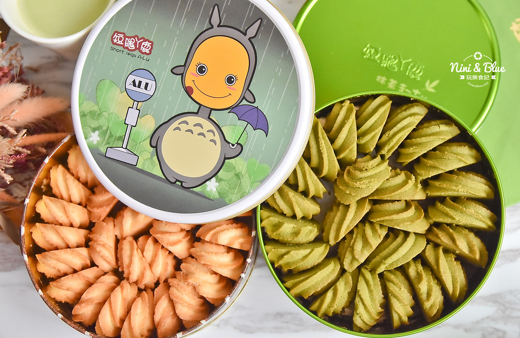 台中伴手禮 抹茶曲奇餅乾 短腿阿鹿 漢口店13