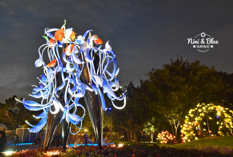 豐原葫蘆墩公園 豐原水岸 台中花博 夜景15