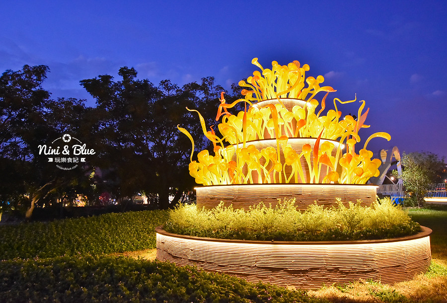 豐原葫蘆墩公園 豐原水岸 台中花博 夜景13