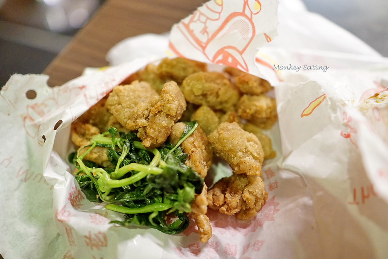【台中豐原】『口味香素食。燒烤鹽酥G』。素食炸物、燒烤|特製獨門醬汁好夠味|豐原素食一條街 @Nini and Blue 玩樂食記 DSC04194