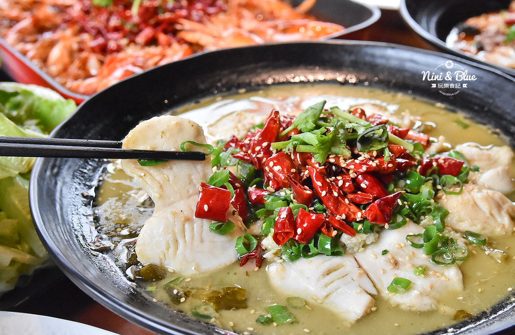 漁知香木桶魚 台中逢甲美食 麻辣烤魚 小龍蝦 水煮牛 四川烤魚25