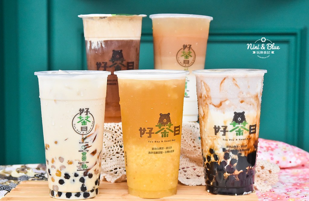 台中綠豆沙 芋頭沙 好茶日 黑糖珍珠奶茶21