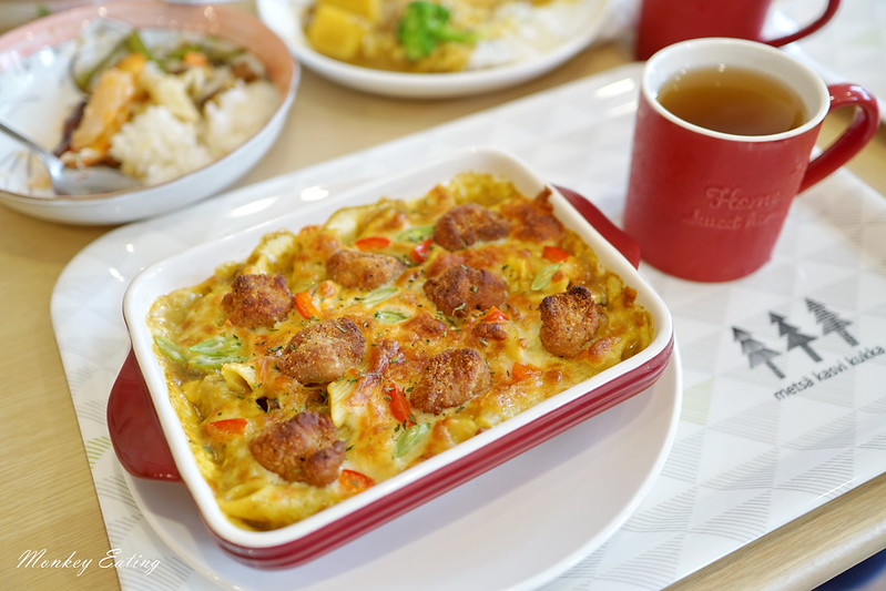 【台中豐原】法悅蔬食廚房|溫馨居家蔬食小餐館,推薦好吃的咖哩飯跟起司焗烤~ @Nini and Blue 玩樂食記 DSC03583