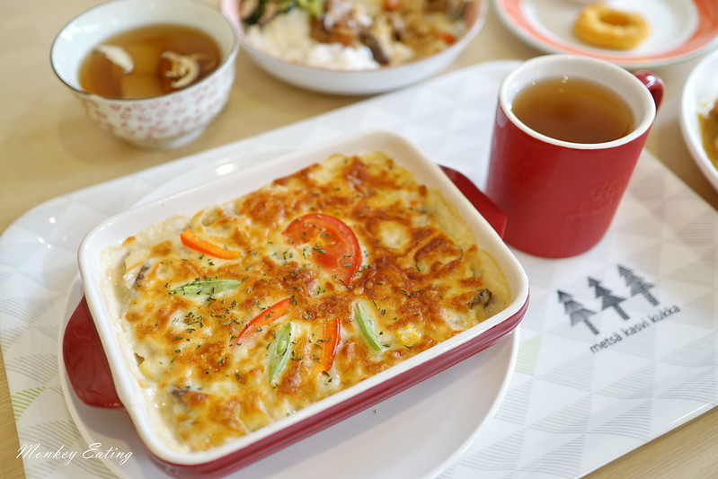 【台中豐原】法悅蔬食廚房|溫馨居家蔬食小餐館,推薦好吃的咖哩飯跟起司焗烤~ @Nini and Blue 玩樂食記 DSC03562
