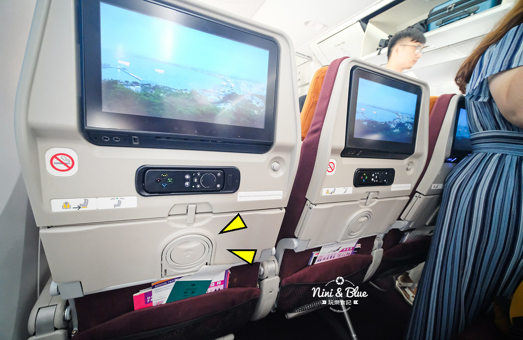 Thai Airways 泰國航空B787 經濟艙,台北TPE-曼谷BKK TG633班機,飛機餐果然如朋友們說的一樣好吃 @Nini and Blue 玩樂食記 Thai Airways 泰國航空 B787 經濟艙06