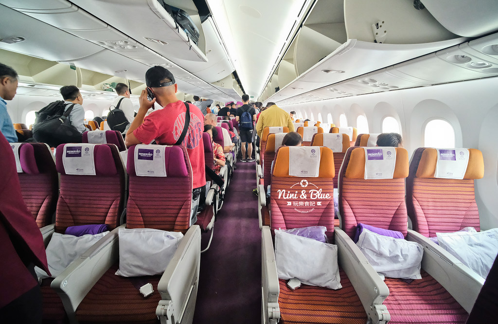 Thai Airways 泰國航空 B787 經濟艙 Thai Airways 泰國航空 B787 經濟艙03