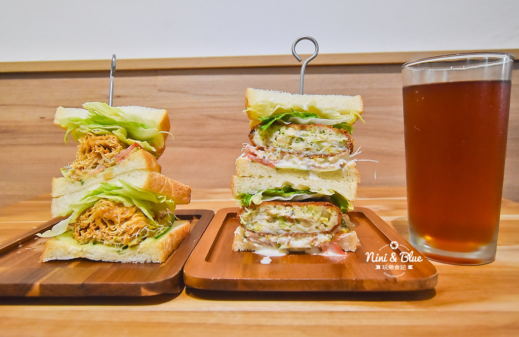 半半食室 | 台中向上市場旁的素食早餐,全素早午餐/純植物飲食店 @Nini and Blue 玩樂食記 半半食室.台中素食早餐10