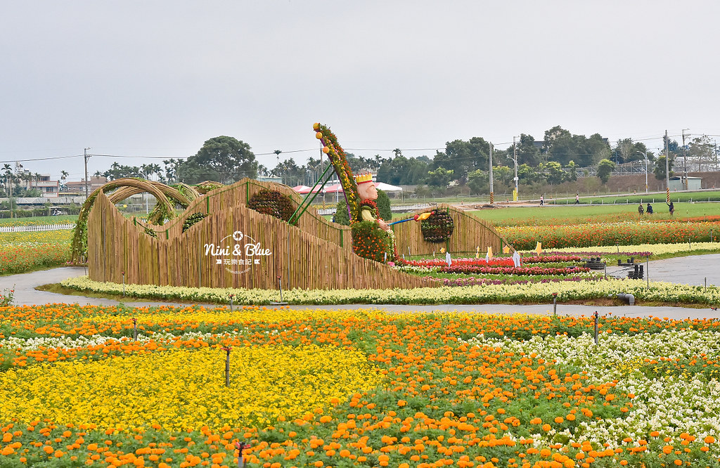 2019新社花海 接駁車 周邊景點美食餐廳05