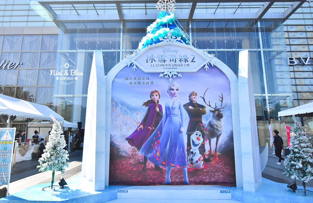新光三越 台中大遠百 耶誕節 角落小夥伴 冰雪奇緣11