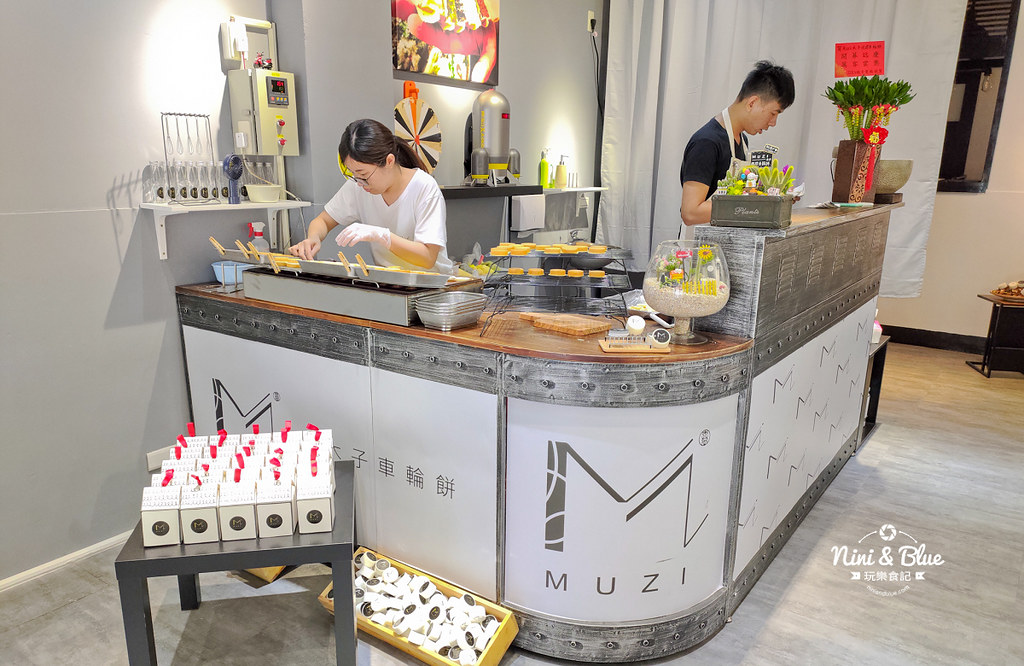 Muzi木子迷你車輪餅.台中紅豆餅04