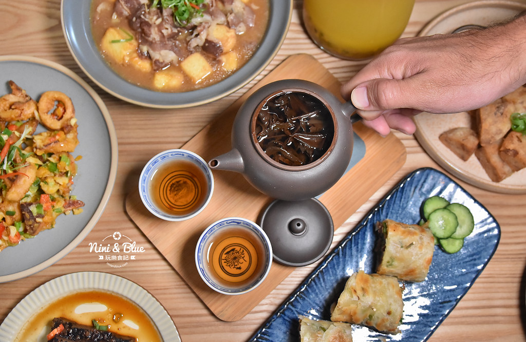 台中茶館 hechino做茶菜 勤美 草悟道35