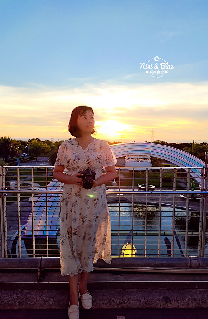台中夜景夕陽 清水休息服務站美食41