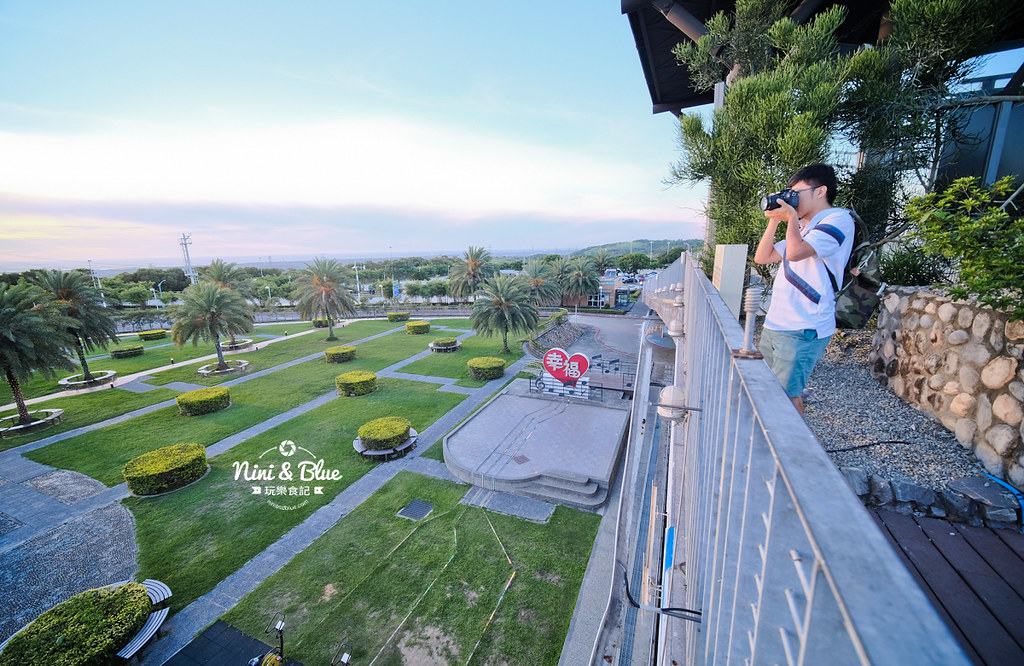 台中夜景夕陽 清水休息服務站美食24