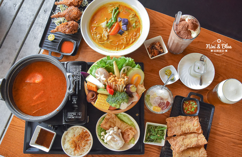 熱浪島 台中素食蔬食 南洋 叻沙麵 沙坑27
