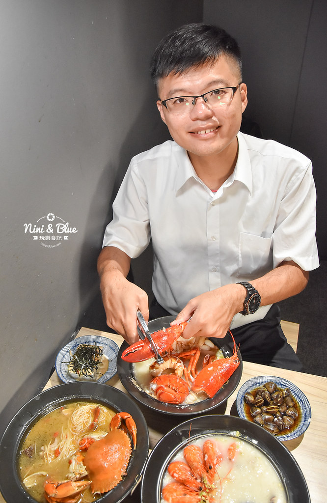 台中海鮮粥 粥堂 龍蝦 螃蟹 蟹管肉 麻油雞 38